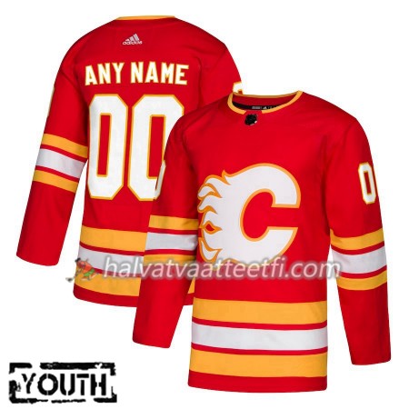 Lasten NHL Calgary Flames Pelipaita Custom Alternate Adidas 2018-19 Authentic